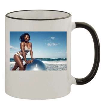 Serena Williams 11oz Colored Rim & Handle Mug