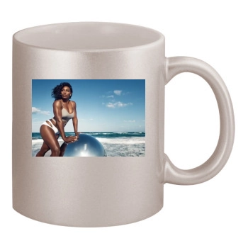 Serena Williams 11oz Metallic Silver Mug