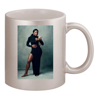 Serena Williams 11oz Metallic Silver Mug