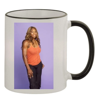 Serena Williams 11oz Colored Rim & Handle Mug