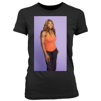 Serena Williams Women's Junior Cut Crewneck T-Shirt