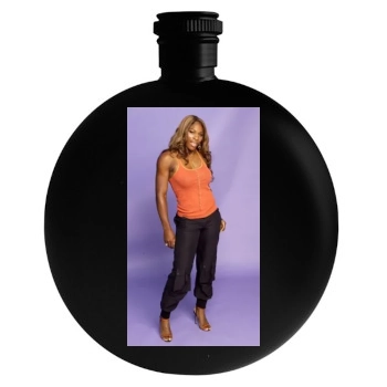 Serena Williams Round Flask