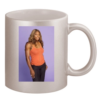 Serena Williams 11oz Metallic Silver Mug