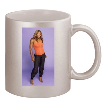 Serena Williams 11oz Metallic Silver Mug