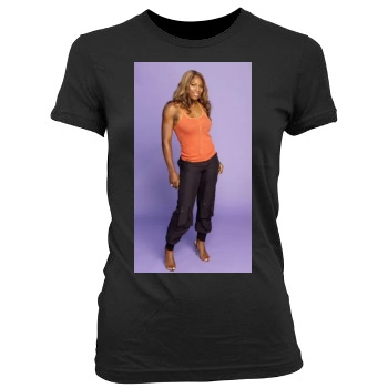 Serena Williams Women's Junior Cut Crewneck T-Shirt