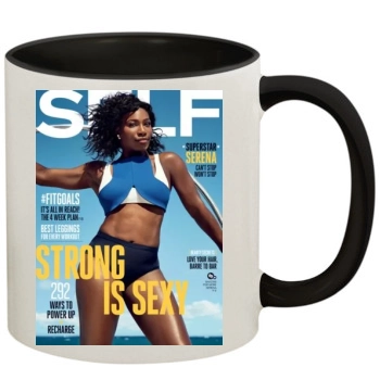 Serena Williams 11oz Colored Inner & Handle Mug