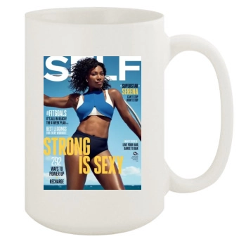 Serena Williams 15oz White Mug