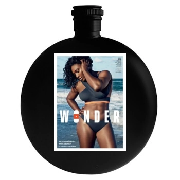 Serena Williams Round Flask