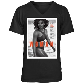 Serena Williams Men's V-Neck T-Shirt