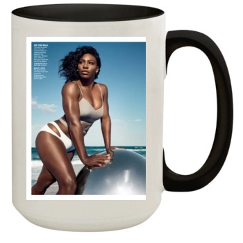 Serena Williams 15oz Colored Inner & Handle Mug