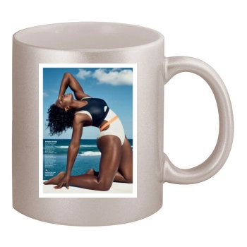 Serena Williams 11oz Metallic Silver Mug