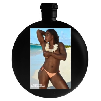 Serena Williams Round Flask