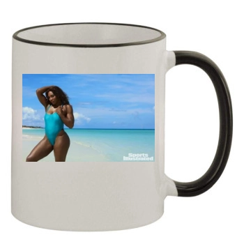 Serena Williams 11oz Colored Rim & Handle Mug