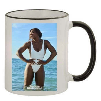 Serena Williams 11oz Colored Rim & Handle Mug