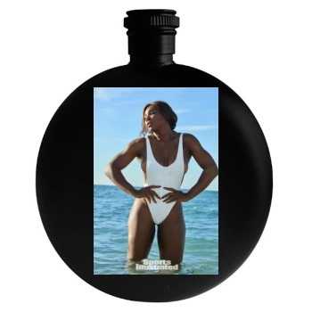 Serena Williams Round Flask