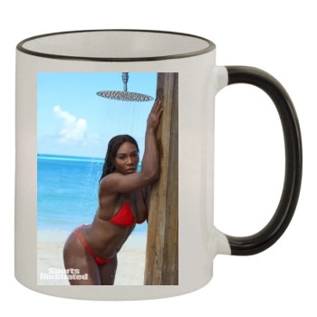 Serena Williams 11oz Colored Rim & Handle Mug