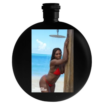 Serena Williams Round Flask