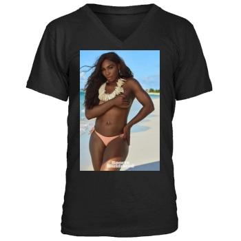 Serena Williams Men's V-Neck T-Shirt