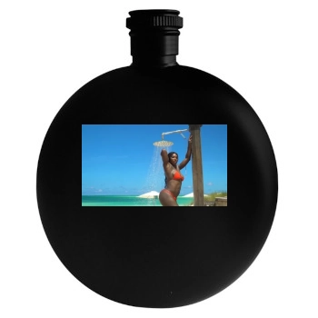 Serena Williams Round Flask