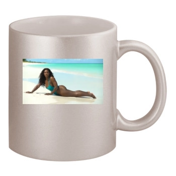 Serena Williams 11oz Metallic Silver Mug