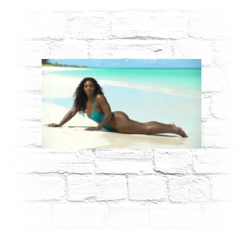 Serena Williams Metal Wall Art