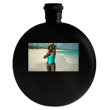 Serena Williams Round Flask