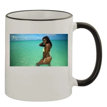 Serena Williams 11oz Colored Rim & Handle Mug