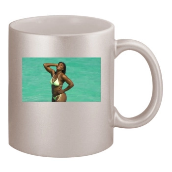 Serena Williams 11oz Metallic Silver Mug