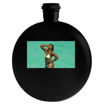 Serena Williams Round Flask