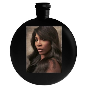 Serena Williams Round Flask