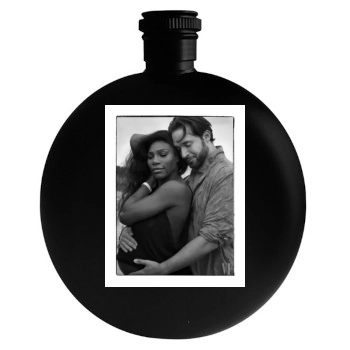 Serena Williams Round Flask