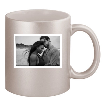 Serena Williams 11oz Metallic Silver Mug