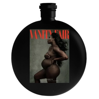 Serena Williams Round Flask