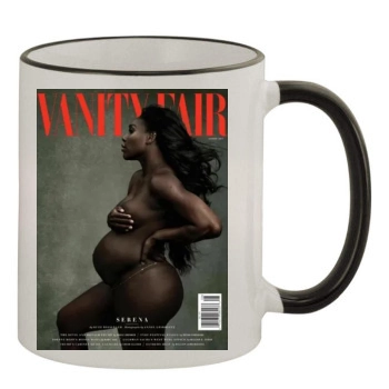 Serena Williams 11oz Colored Rim & Handle Mug