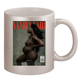 Serena Williams 11oz Metallic Silver Mug