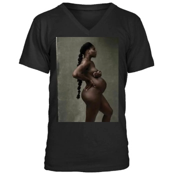 Serena Williams Men's V-Neck T-Shirt