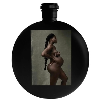 Serena Williams Round Flask