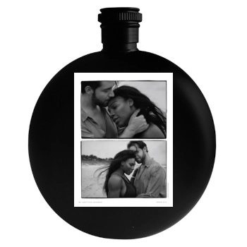 Serena Williams Round Flask