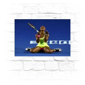 Serena Williams Metal Wall Art