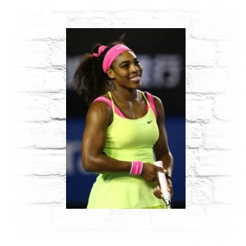 Serena Williams Metal Wall Art