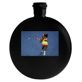 Serena Williams Round Flask