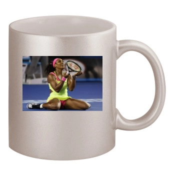 Serena Williams 11oz Metallic Silver Mug