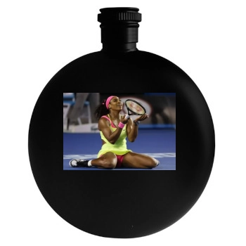 Serena Williams Round Flask