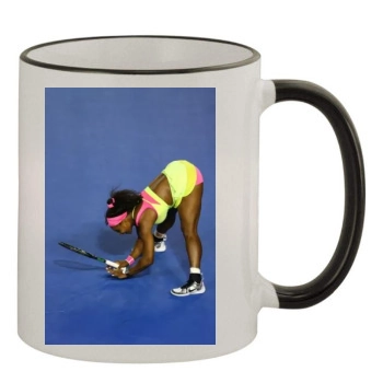 Serena Williams 11oz Colored Rim & Handle Mug