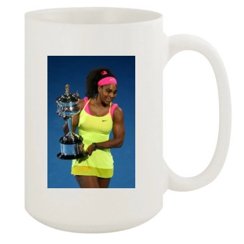 Serena Williams 15oz White Mug