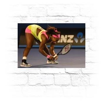 Serena Williams Metal Wall Art