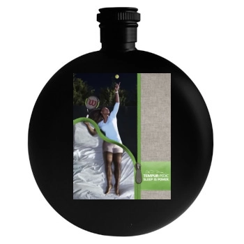 Serena Williams Round Flask