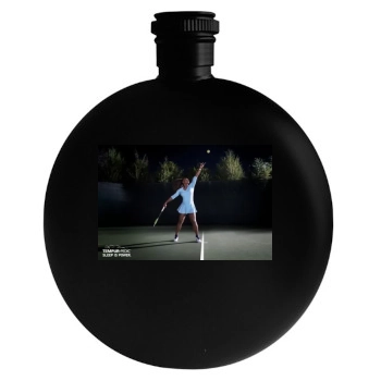 Serena Williams Round Flask