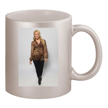 Shakira 11oz Metallic Silver Mug