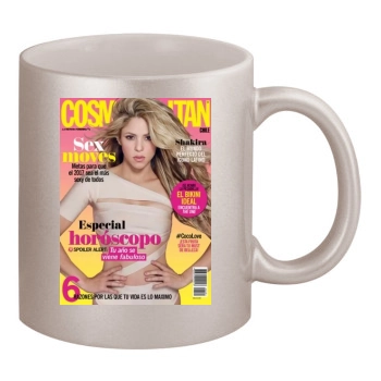 Shakira 11oz Metallic Silver Mug